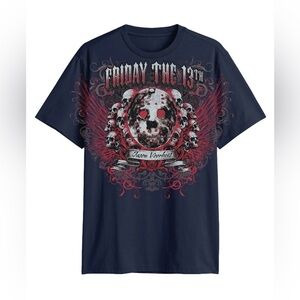Friday the 13th Men's Graphic Tee with Short Sleeves